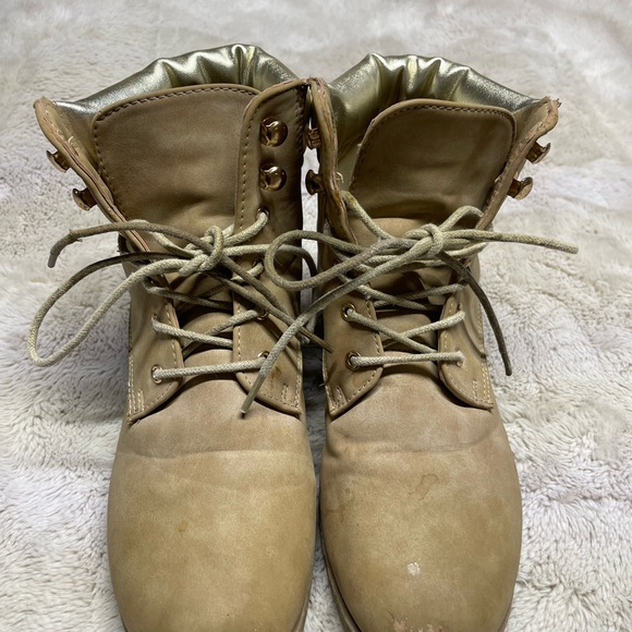 Brown and Gold Boots - Picture 8 of 8